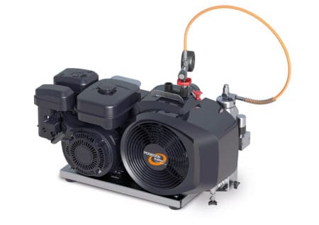 Bauer PE100-TB högtryckskompressor tryckluftskompressor